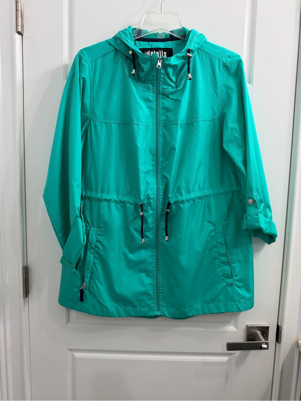 Green Hooded Utility Jacket